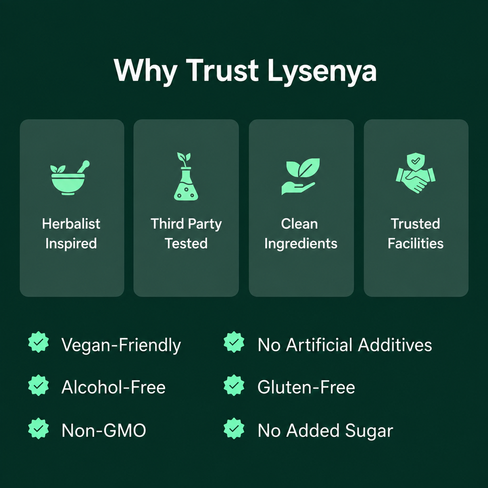 Lysenya® Mushroom Energy & Cognition Drops