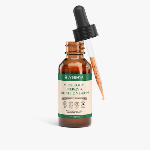 Mushroom Energy & Cognition Drops